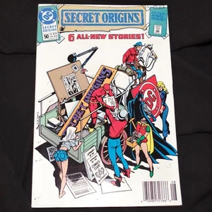 DC Comics Secret Origins #50 Aug 1990 Final Issue 96 Pages - Picture 1 of 4