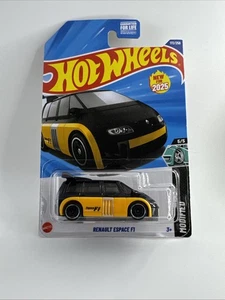2025 Hot Wheels Renault Espace F1 5/5 Yellow & Black New 2025 Edition #172 - Picture 1 of 2