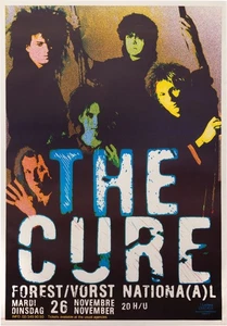 ORIGINAL TOUR POSTER FOR PERFORMANCE BY THE CURE AT FOREST NATIONAL #158628 - Picture 1 of 1