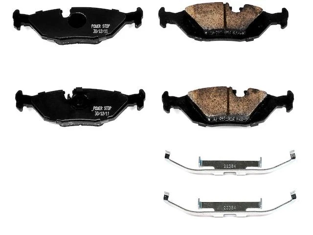 Rear Brake Pad Set For 1988-1991 BMW 325iX 1989 1990 ZY313GD - Image 1 of 1