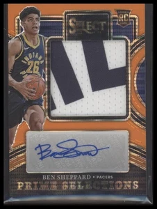 2023-24 Select #PS-SHP Ben Sheppard Prime Select Sigs Orange Pulsar FOTL #/30 - Picture 1 of 2