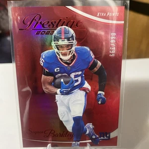Saquon Barkley Red /399🔥 Panini Prestige - #222 Xtra Points - Imagen 1 de 2