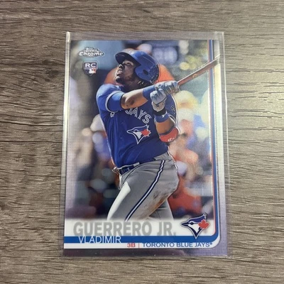 2019 Topps Chrome #201 Vladimir Guerrero Jr RC Toronto Blue Jays - Image 1 of 2