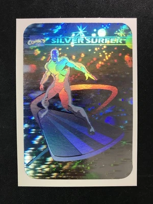1990 Impel Marvel Universe Holograms #MH3 Silver Surfer Holograms HIGH GRADE - Image 1 of 2