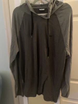 VANS Women’s Men’s Sweatshirt Hoodie Clothing Pullover SIZE XL lightweight Grey - Image 1 of 2