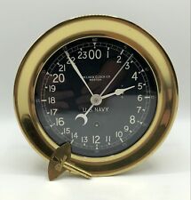 Chelsea U.S. Navy Marine Mechanical Clock 1940 - 1944 /b