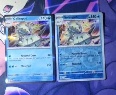 049/182 Golisopod Holo Rare & Reverse Holo Bundle SV04 Paradox Rift Pokemon - Image 1 of 2