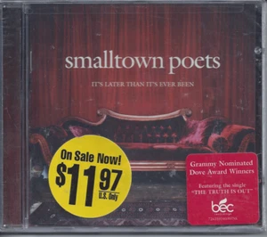 Smalltown Poets-It's Later Than It's Ever Been CD Christian Alt. Rock(Brand New) - Foto 1 di 2