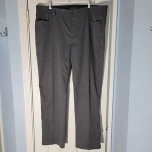 Bolle Pants Mens 40x32 Grey Chino Performance Outdoor Casual Golf Slacks - Picture 1 of 7