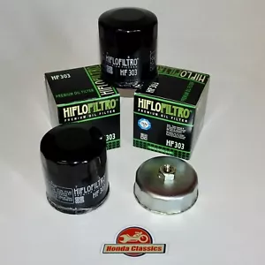 Honda PC800 Pacific Coast Engine Oil Filter x 2 + Wrench Tool Set. KIT089 - Picture 1 of 1