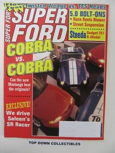 Super Ford Magazine April 1996 Cobra VS Cobra, Old VS New - Foto 1 di 2