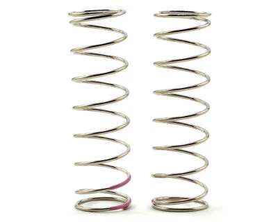 Tekno RC 80mm Front Shock Spring Set (Pink) (1.6 x 9.0T) (2) [TKR6090] - Image 1 of 2