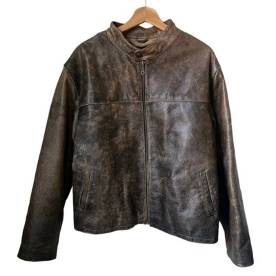 Chaqueta motera de cuero Bod & Christensen, talla 46 Foto 1 de 4