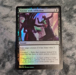 Anoint With Affliction Magic The Gathering MTG Phyrexia All One 081/271 C 2023 - Picture 1 of 3