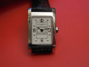 BAUME MERCIER SOLID STEEL 20MM HAMPTON BRACELET DRESS WATCH SPECIAL DIAL - Picture 1 of 6