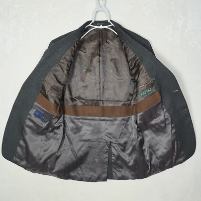 EUC - Ralph Lauren Lord & Taylor Gray Blazer Sports Jacket 100% Wool Size 38R - Image 1 of 4