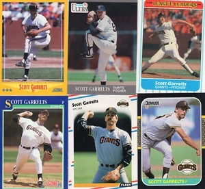 SCOTT GARRELTS Lot of 30+ (23 Different) MLB Baseball Cards San Francisco GIANTS - Picture 1 of 6