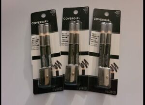 Covergirl Eyebrow Pencils includes sharpener 3 Pack Choose Your Shade