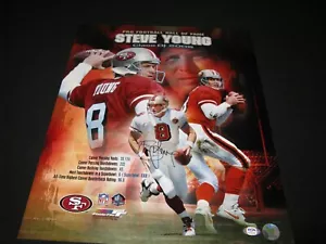 Steve Young San Francisco 49ers Signed 16x20 Photo JSA - Picture 1 of 2