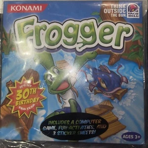 Frogger Taco Bell Konami PC Game 2004 Factory Sealed - Picture 1 of 6