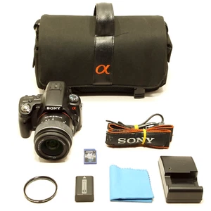 [Excellent!!]Sony Alpha a33 14.2MP DSLR camera w/18-55mm SAM lens kit - Picture 1 of 12