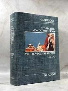 STORIA DEL MONDO MODERNO-IL VECCHIO REGIME 1713-1763-VOL. VII - GARZANTI - Foto 1 di 1