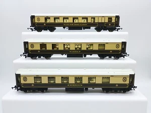 Hornby Pullman Set of 3 Coaches Aurelia & Leona & Car 58 - (Unused) Mint Cond - Picture 1 of 6