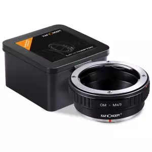 K&F Concept OM to Micro 4/3 Adapter Olympus Zuiko OM Lens to MFT M4/3 Cameras - Picture 1 of 8