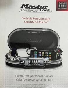 Master Lock 5900D Set Your Own Combination Portable Safe For Travel/ Home - Picture 1 of 5