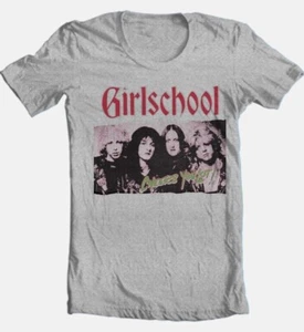 Mädchen Schule T-Shirt Vintage 80er Band grau Baumwolle alle Größen S-345XL HRN97 - Bild 1 von 4