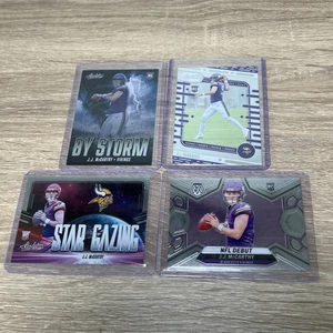 2024 Panini  JJ McCarthy Rookie 4 Card Lot Vikings Absolute, Mosaic - Picture 1 of 5