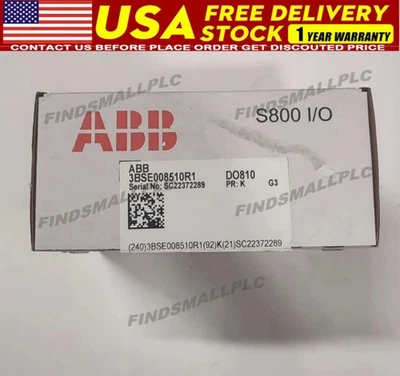 1PC New ABB 3BSE008510R1 DO810 Module In Box Brand - Image 1 of 2