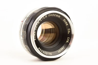 Kowa 50mm f/1.9 Manual Focus Prime Standard Lens SET-R Mount Vintage V26 - Image 1 of 4