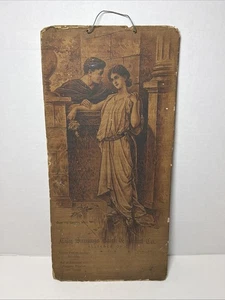 Vintage City Sparkasse & Trust Co Alliance, Ohio Kunsttafel über der Gartenmauer? - Bild 1 von 24