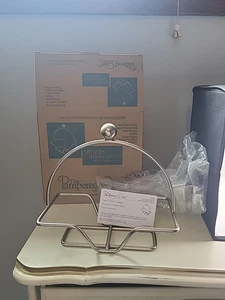 Pampered Chef Simple Additions Small Bowl Caddy Metal Stand Bowls #1946 W Box - Picture 1 of 11