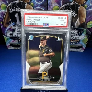 2023 Bowman Draft Paul Skenes #BDC14 Chrome PSA 9 - Picture 1 of 2