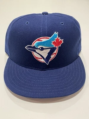Vintage New Era Toronto Blue Jays Fitted Cap Hat 7 1/4 5950 Diamond Collection - Image 1 of 4