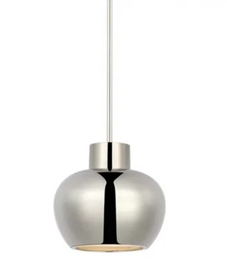 $1K Comodidad Visual PALOMA CONTRERAS Comtesse Pequeño Colgante Luz Níquel Pulido Foto 1 de 3