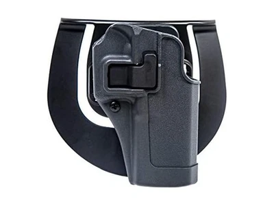BLACKHAWK Serpa SpoRusseter Belt Holster For Glock 17 Right Hand,Gun Metal Gray - Image 1 of 4