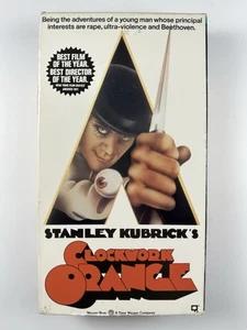 A Clockwork Orange VHS Horror Sci-Fi Stanley Kubrick Warner Home Video 1991 - Bild 1 von 6