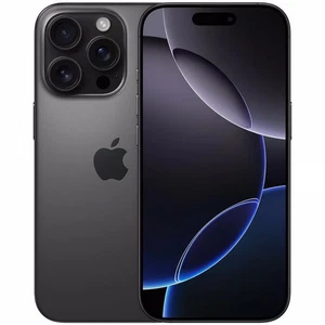 iPhone 16 Pro - 128GB - Titan schwarz - Afbeelding 1 van 4