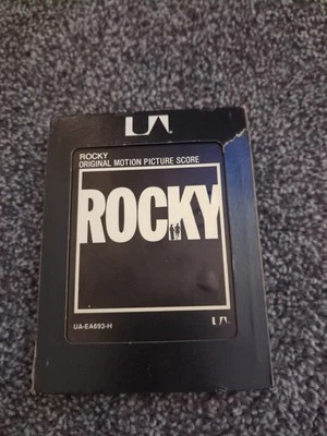 Rocky Original Motion Picture Score 8 Track Tape Untested UA-EA693-H - Image 1 of 4