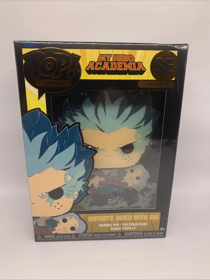 Funko POP! Pin - My Hero Academia MHA Infinite Deku con Eri Foto 1 de 4