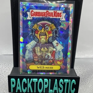 WES MESS 233a 2021 Topps Garbage Pail Kids Atomic Refractor Chrome Series 4 B5 - Picture 1 of 2