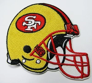 LOTTO DI (1) PATCH CASCO NFL SAN FRANCISCO 49ERS CIRCA (TIPO B) ARTICOLO # 16 - Foto 1 di 1
