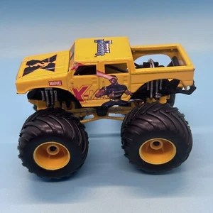 Muscle Machines Marvel X-Men Yellow Monster Truck 1:64 Scale - Picture 1 of 7