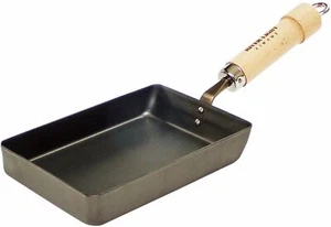 Sartén de tortilla de huevo enrollada ligera río Japón Gokumi KIWAME IH compatible con pista - Imagen 1 de 8