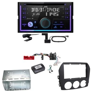 JVC KW-DB95BT Bluetooth Digitalradio USB CD Einbauset für Mazda MX-5 NC - Bild 1 von 1