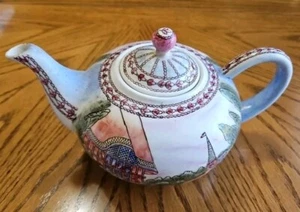 Ashby's Teapot Collectors Edition Numbered 1438 Hand Painted Castle Farm Scene - Picture 1 of 13
