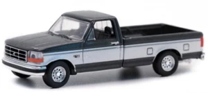 FORD F-250 pick up - 1992 - darkgrey / silver - Greenlight 1:64 - Foto 1 di 6
